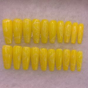 💞20 Custom Press On Nail 🌷Full Set to Fits all Nail sizes 💅🏼 Spring Special!